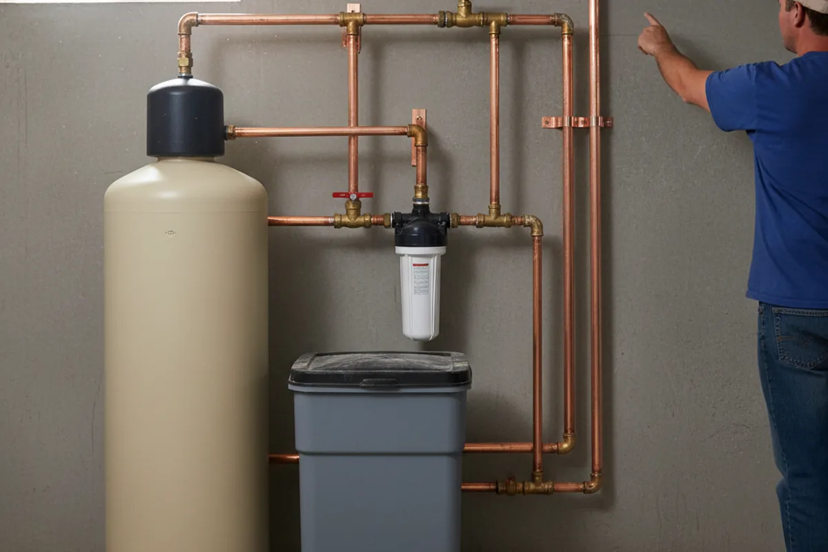 Whole-house water treatment system installed in Monaca